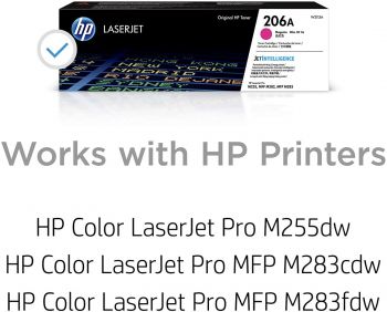 HP 206A Toner Magenta, Yield 1250 pages 