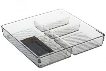 Excelente Separate Drawer Organiser / 30.6cm x 30.6cm x 5.6cm - 4 Compartments