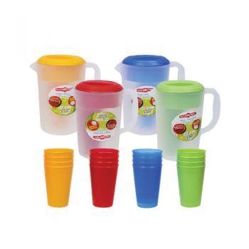 Pitcher And Tumbler Set - Assorted