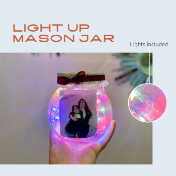 Light up Mason Jar