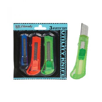 Mrhandy -3 Piece Cutter Set - Assorted Colors