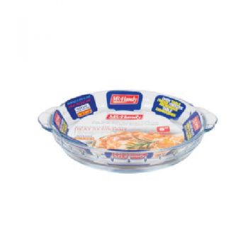 Round Clear Glass Baking Pan 20cm 235x204x32mm
