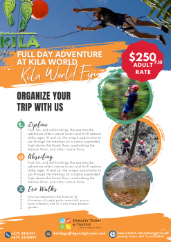 Full Day Adventure at Kila World (Adult)
