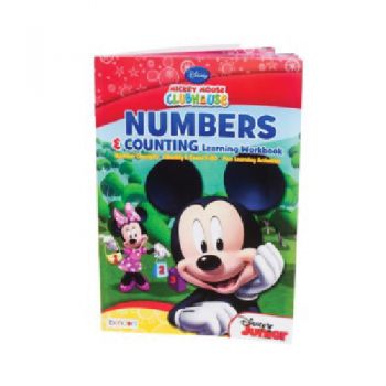 Disney Learning - 32 Page Mickey Numbers And Counting Workbook