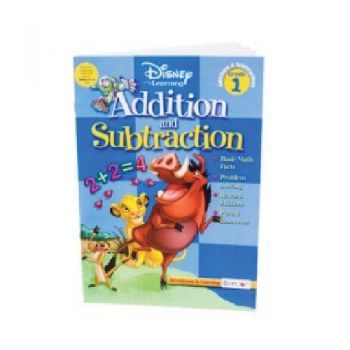 Disney Learning - 32 Page Lion King Addition And Subtraction Workbook