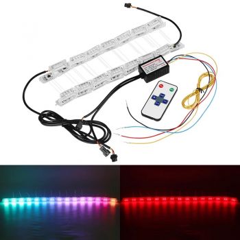 Crystal DRL switchback RGB with remote 