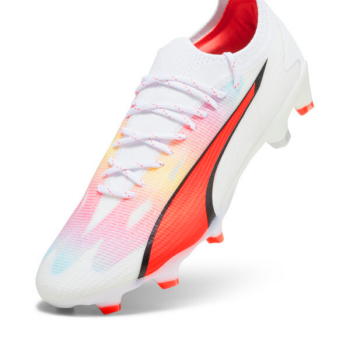 PUMA ULTRA MTCH HG WHT/BLK/ORCHID US8.5 10751901