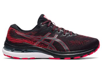 ASICS GEL-KAYANO 28(2E WIDE) BLK/RED 1011B188.002