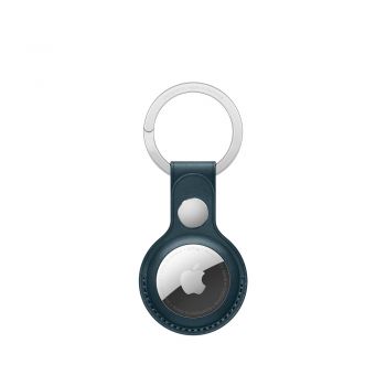 Apple AirTag (1 Pack) + Leather Key Ring
