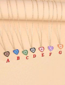 Heart Shaped Pendant Necklace