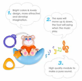 Music Pull Bell - String Toy 