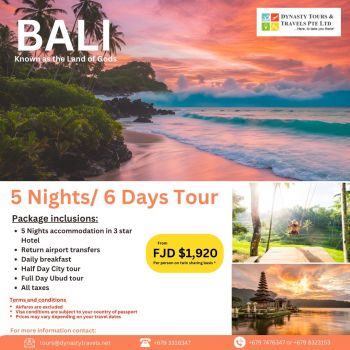 BALI TOUR PACKAGE