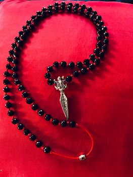 Necklace - Spiritual Gangster Japa Mala ( Black Onyx )