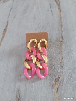 Acrylic Link Earring 