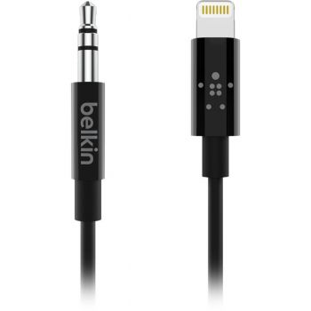 BELKIN LIGHTNING TO 3.5MM AUDIO CABLE - BLACK