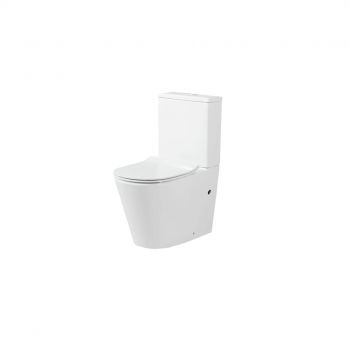 Mondella Dual Flush White Concerto Back To Wall Toilet Suite Bottom Entry 3/4.5Ltr