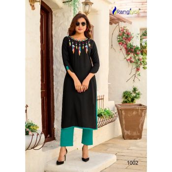 Rangjyot Siya  Kurti- Black – M