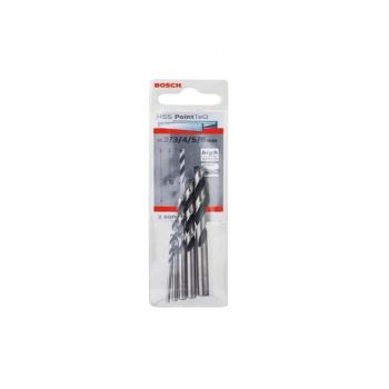 Bosch Set Of Twist Drills PointTec 5Pcs Set