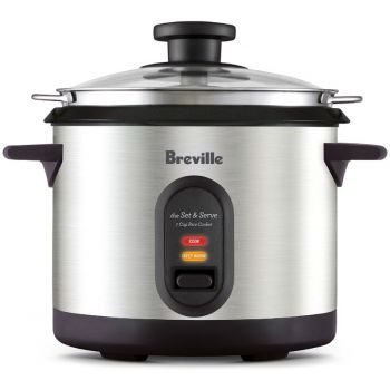 BREVILLE 7CUP SET & SERVE RICE COOKER