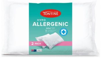 TONTINE HYPO ALLERGENIC MEDIUM 2-PACK