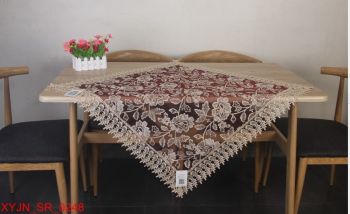 POLYESTER 5PCS TABLE CLOTH SET 