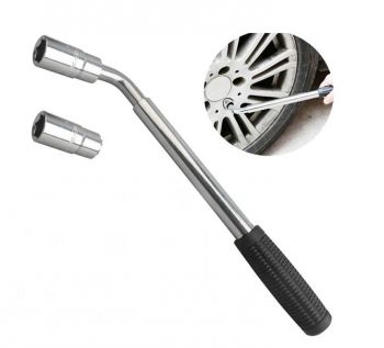 Vehicle wheel nut socket wrench 