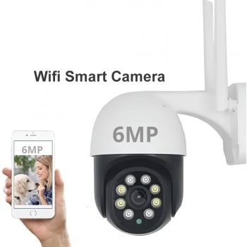 WiFi Smart cameras 360 degree, dual-band Wi-Fi (2.4G & 5G)