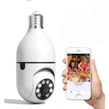 WIFI Light Bulb Camera – 3MP Smart Security Solution
