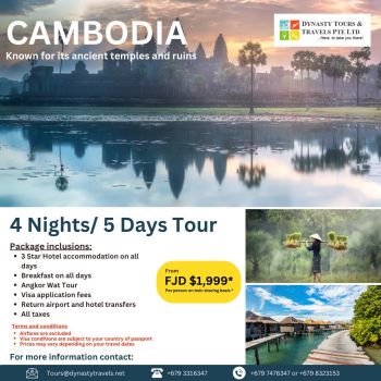 CAMBODIA TOUR PACKAGE