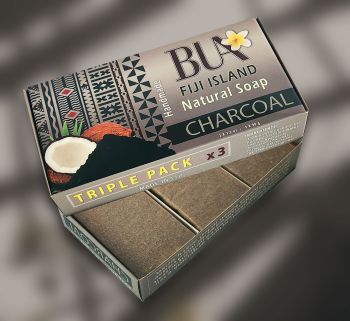 Charcoal Triple Pack Handmade Soap