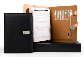 USB Flash Drive + Portable Power Bank + Notebook