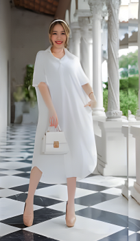 Woman Dress - White