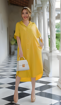 Woman Dress -Yellow