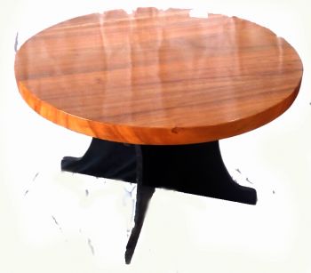 Coffee Table - Round - Mahogany