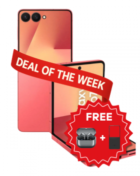 Samsung Z Flip7 256GB With Free (Samsung Galaxy Buds3 & Kindsuit Case)