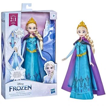 Disney Frozen Elsa's Royal Reveal, Elsa Doll with 2-in-1 Fashion Change, Fashion Doll Accessories