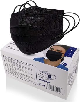 Disposal Face Mask- (50 pcs-Black)