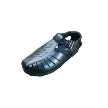 RED CHIEF SCHOOL SANDAL BLK RC4158