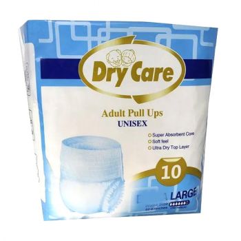 Adult Pull-UP Large Diapers | Pack Of 10 |Dry Care