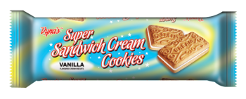 Dynas Vanilla Sandwich Cream Biscuit 90g