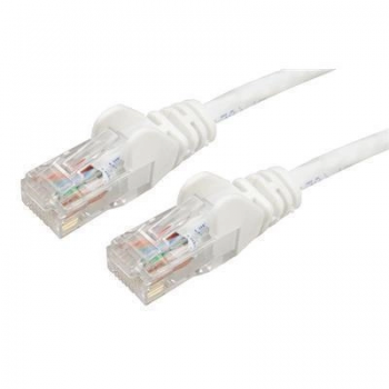 DYNAMIX PLW-C6A-1 1M CAT6 WHITE UTP PATCH