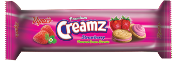 Dynas Creamz Strawberry Biscuit 180g
