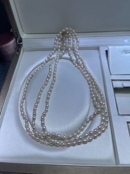 Fresh Water Pearl Layered Necklace 
