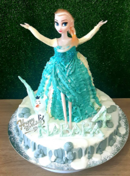 Elsa Themed Cake - Non Vegetarian