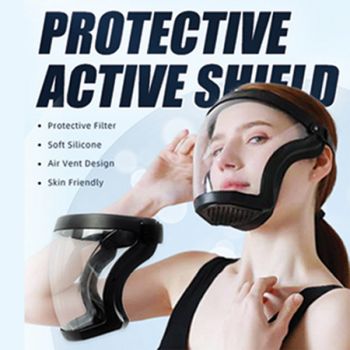 Protective face shield 
