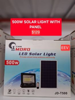 500w solar floodlight 
