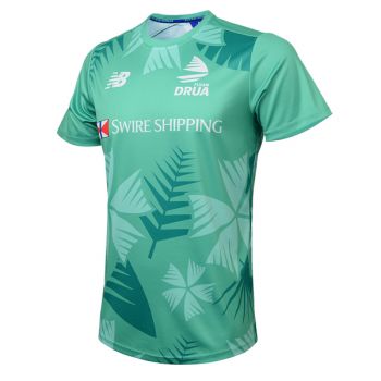   47061 FIJI DRUA NB RUGBY M RETAIL T/TEE SS - TEAL