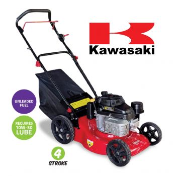 Kawasaki Air Cooled 4 Stroke Unleaded Fuel - Lawn Mower 179cc - FJ 180V