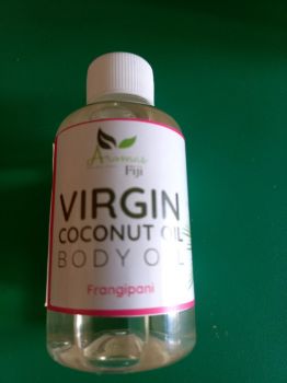 Frangipani coconut virgin body oil 