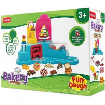 Fundough Bakery, Cutting and Moulding Playset , 3 years +
